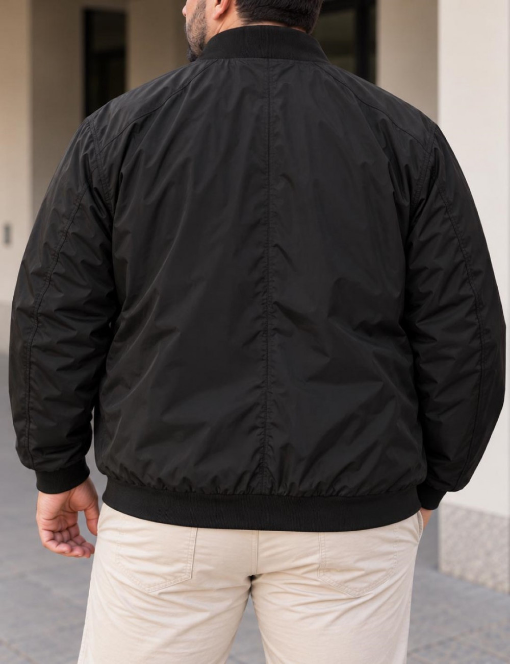 Ανδρικό Jacket σε στυλ bomber.