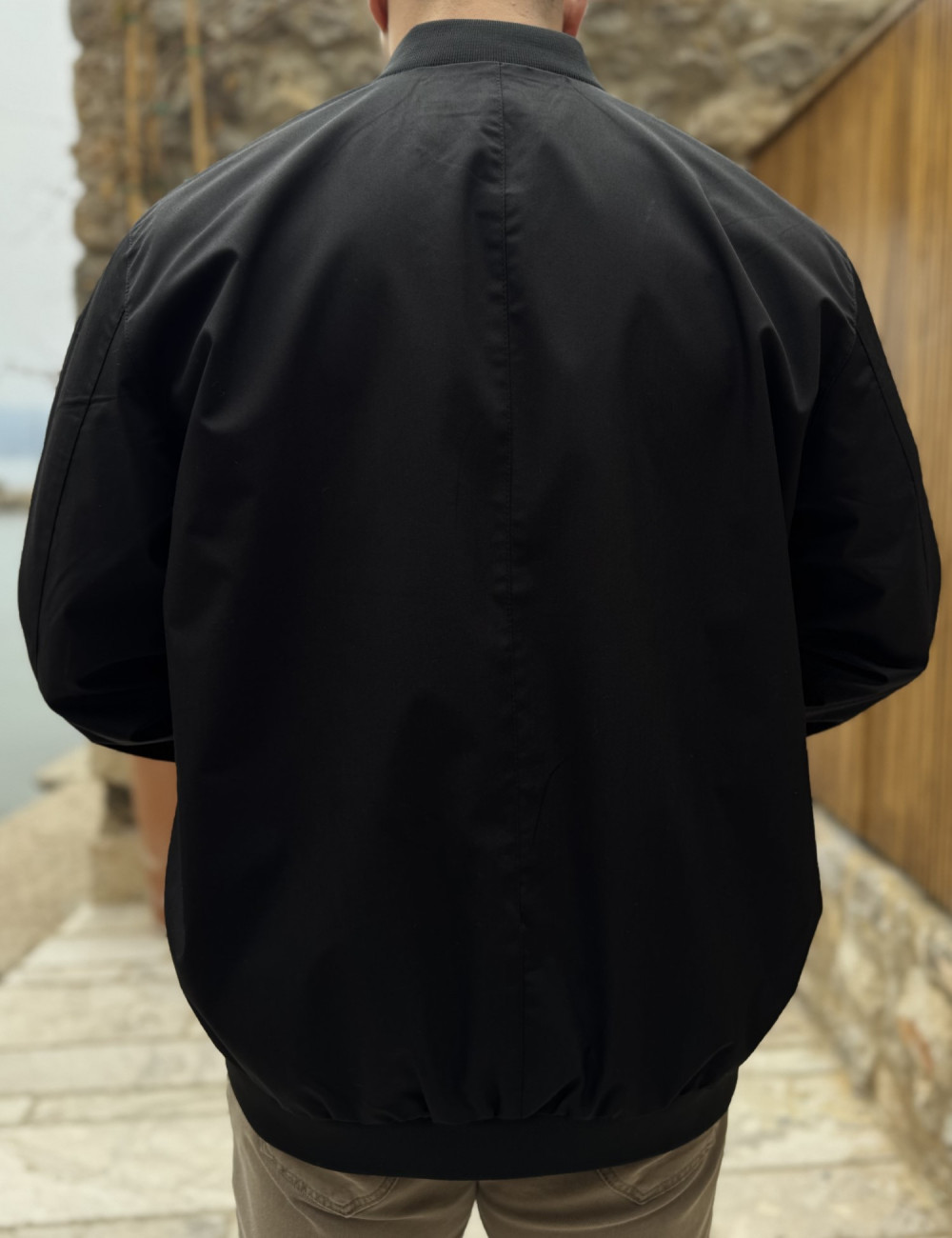 Ανδρικό Jacket σε στυλ bomber.