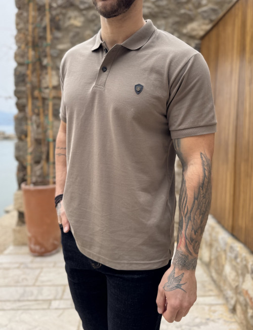 Everbest ανδρική πούρο πικέ Polo μπλούζα Plus Size 262839P