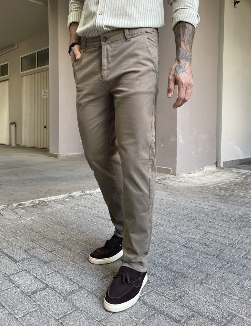 Ανδρικό πούρο παντελόνι καπαρντίνα Chinos BO1909P