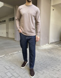 Ανδρική βαμβακερή μακρυμάνικη μπλούζα.