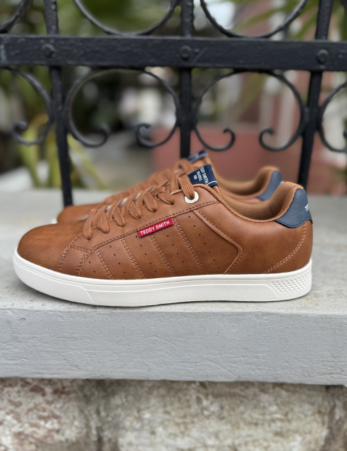 Teddy Smith ανδρικά κάμελ sneakers 120628C