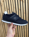 Ανδρικά χαμηλά Casual Sneakers κατασκευασμένα απο δερματίνη  άριστης ποιότητας.