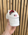 Ανδρικά χαμηλά Casual Sneakers κατασκευασμένα απο δερματίνη  άριστης ποιότητας.