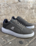Ανδρικά δίσολα Casual Sneakers κατασκευασμένα απο δερματίνη  άριστης ποιότητας.