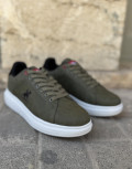 Ανδρικά δίσολα Casual Sneakers κατασκευασμένα απο δερματίνη  άριστης ποιότητας.