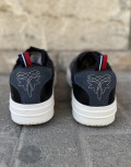 Ανδρικά χαμηλά Casual Sneakers κατασκευασμένα απο δερματίνη  άριστης ποιότητας.