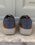 Ανδρικά χαμηλά Casual Sneakers κατασκευασμένα απο δερματίνη  άριστης ποιότητας.