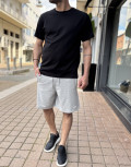 Ανδρική κοντομάνικη μπλούζα Plus Size  ελληνικής κατασκευής.