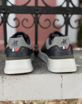 Ανδρικά χαμηλά Casual Sneakers κατασκευασμένα απο δερματίνη  άριστης ποιότητας.