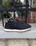 Ανδρικά Casual Sneakers με συνδυασμό υφασμάτων, κατασκευασμένα απο δερματίνη άριστης ποιότητας.