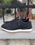 Ανδρικά Casual Sneakers με συνδυασμό υφασμάτων, κατασκευασμένα απο δερματίνη άριστης ποιότητας.