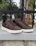 Ανδρικά χαμηλά Casual Sneakers κατασκευασμένα απο δερματίνη  άριστης ποιότητας.