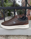 Ανδρικά χαμηλά Casual Sneakers κατασκευασμένα απο δερματίνη  άριστης ποιότητας.