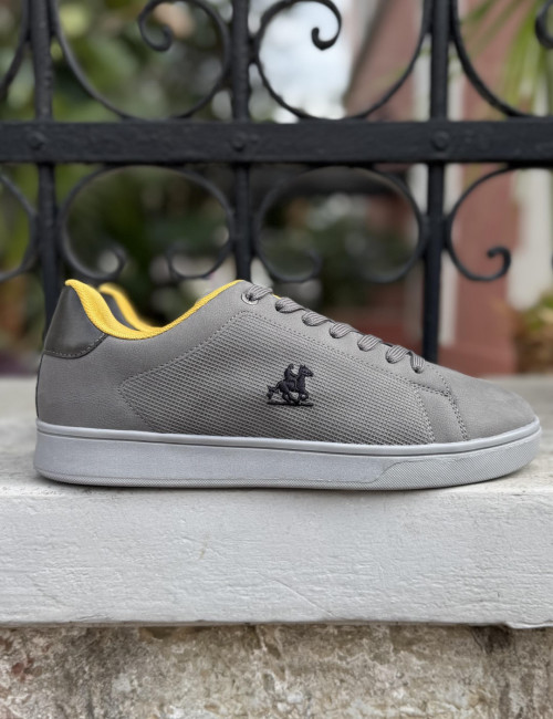 US GRAND POLO ανδρικά γκρι casual sneakers GPM23190