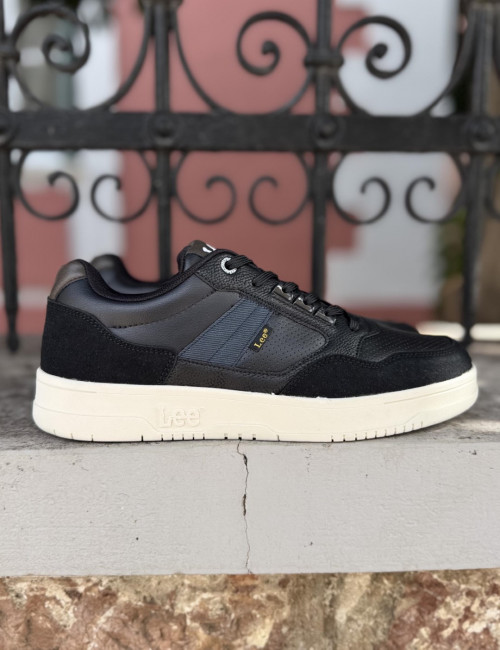 Lee ανδρικά μαύρα casual sneakers 5026304525Y