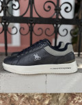 Ανδρικά χαμηλά Casual Sneakers κατασκευασμένα απο δερματίνη  άριστης ποιότητας.