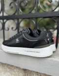 Ανδρικά χαμηλά Casual Sneakers κατασκευασμένα απο δερματίνη  άριστης ποιότητας.