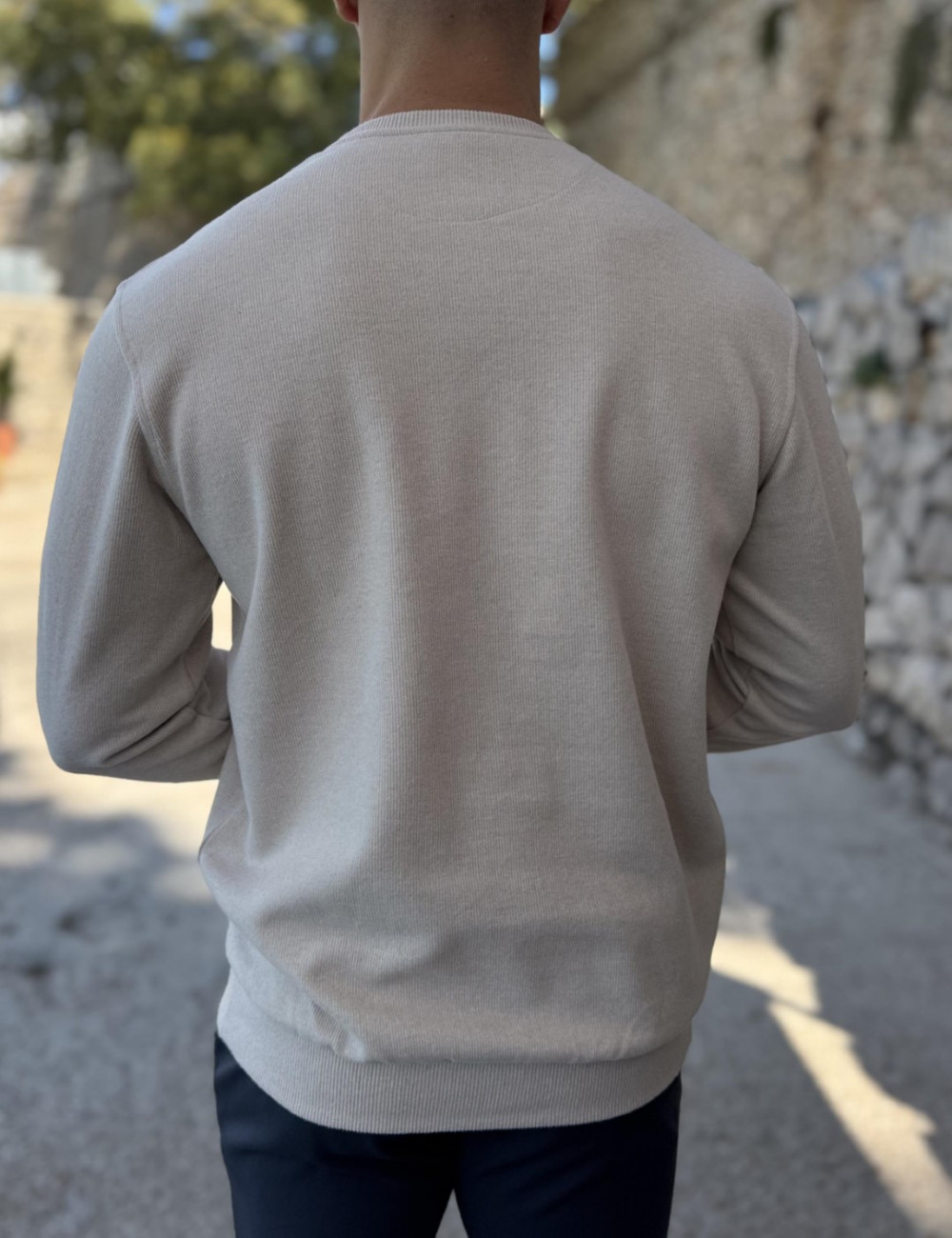 Ανδρική μακρυμάνικη μπλούζα .