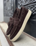 Ανδρικά δερμάτινα loafers με tassels.