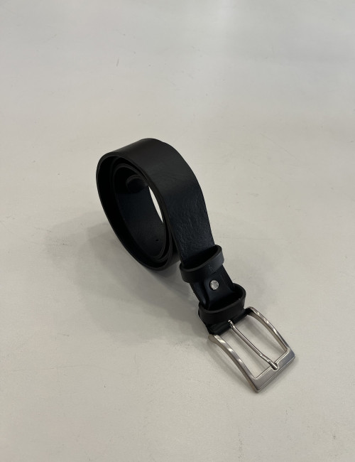 Ανδρική μαύρη ζώνη δερμάτινη 250450