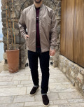 Ανδρικό Jacket σε στυλ bomber.