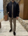 Ανδρικό Jacket σε στυλ bomber.