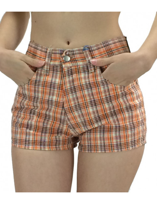 Ψηλοκάβαλο shorts καρό 71102
