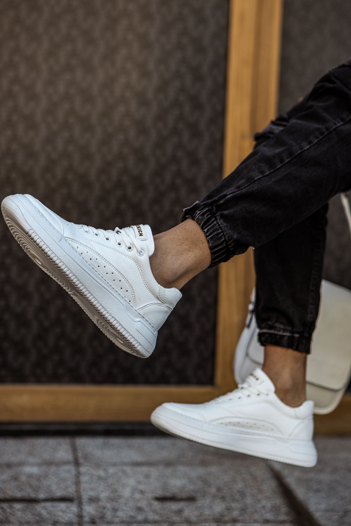 Ανδρικά λευκά Casual Sneakers CH115A φωτογραφία